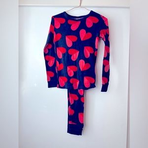 Kids' Valentine's Day Hearts Matching Family Pajama Set
